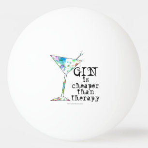 BÄLLE DES KLINGELN-PONG - GIN IST BILLIGER ALS TISCHTENNISBALL
