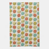 Bälle des Wolle-Musters Geschirrtuch (Vertikal)