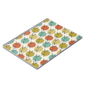 Bälle des Wolle-Musters Notizblock (Linke Seite)