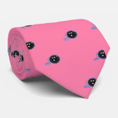 Bälle in rosa krawatte (Gerollt)