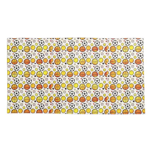 Bälle! Kissenbezug (Rückseite)