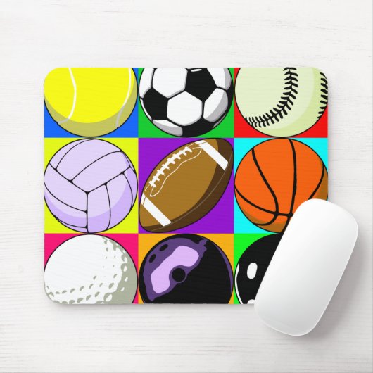 BÄLLE MOUSEPAD (Mit Mouse)