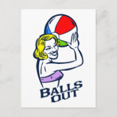 Bälle Postkarte (Vorderseite)