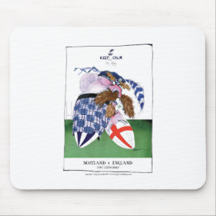 Bälle Schottlands V England, tony fernandes Mousepad