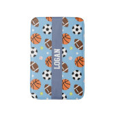 Bälle trägt - themenorientierten badematte (Vorderseite Vertikal)