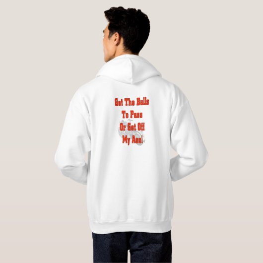 Bälle zu pass1 hoodie (Schwarz voll)