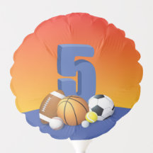 Bälle zum 5. Geburtstag