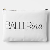 "Baller" Ballerina Zubehörtasche (Vorderseite)