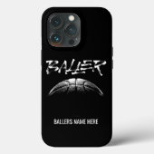Baller (Basketball) Case-Mate iPhone Hülle (Rückseite)
