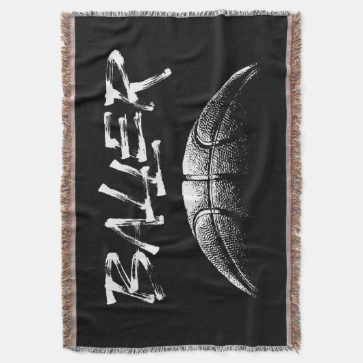 Baller (Basketball) Decke (Vorderseite Vertikal)