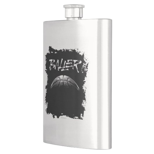 Baller (Basketball) Flachmann (Links)