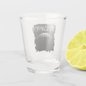 Baller (Basketball) Schnapsglas (Rückseite)