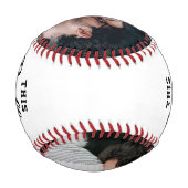 Baller Boyfriend Foto Baseball (Rückseite)