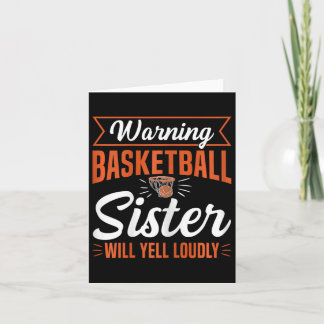 Baller Family Basketball-Angebot für einen Basketb Karte