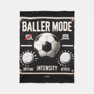 Baller Mode - Black Sign Attack And Defend The Goa Fleecedecke