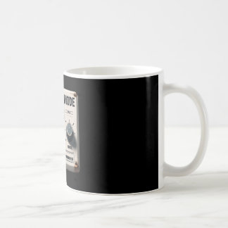 Baller-Modus - White Eroded Sign Angriff und Verte Kaffeetasse
