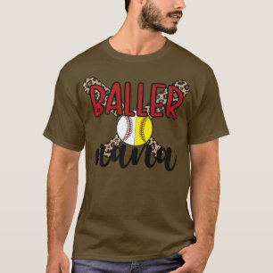 Baller Nana Proud Baseball Softball Nana Grandma  T-Shirt
