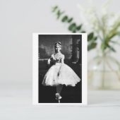 Ballerina, 1870. postkarte (Stehend Vorderseite)
