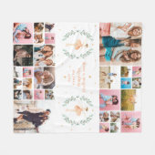 Ballerina 29 Foto Moderne Weihnachtszeit Fleecedecke (Vorderseite (Horizontal))