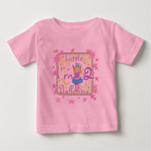 Ballerina 2. Geburtstag - Hemden und Geschenke Baby T-shirt