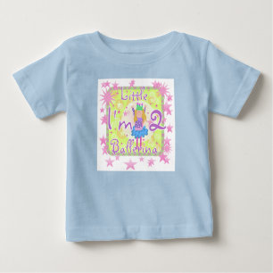 Ballerina 2. Geburtstag - Hemden und Geschenke Baby T-shirt