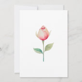 Ballerina 2. Geburtstagskarte Einladung (Rückseite)