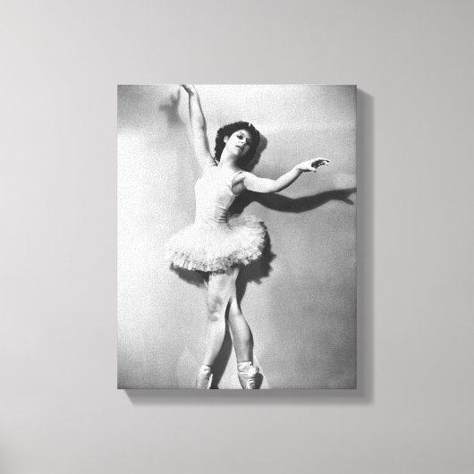 Ballerina 2 leinwanddruck (Vorderseite)