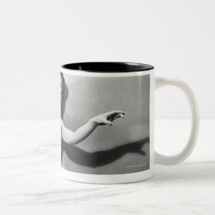 Ballerina 2 zweifarbige tasse