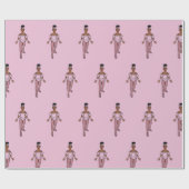Ballerina 30" x 2,5 m glänzendes Wrapping Paper #1 Geschenkpapier (Flach)