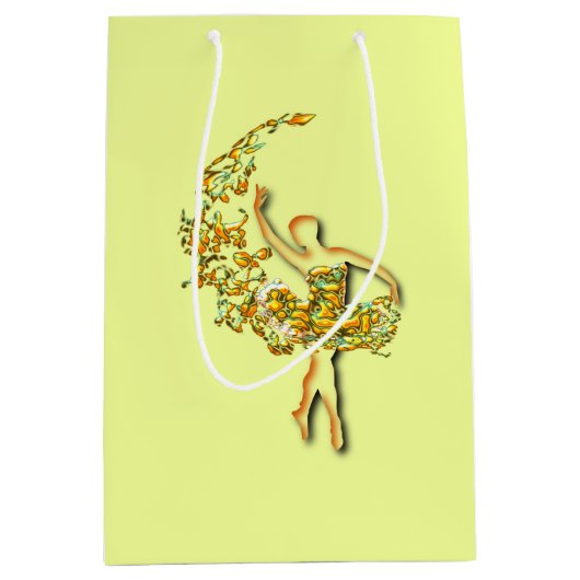 Ballerina 3 mittlere geschenktüte (Vorderseite)