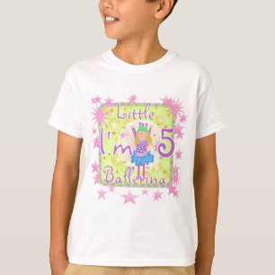 Ballerina 5th Birthday Shirts und Geschenke