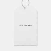 Ballerina A Pirouette von Dankbarkeit Ballet Gefal Geschenkanhänger (Rückseite)