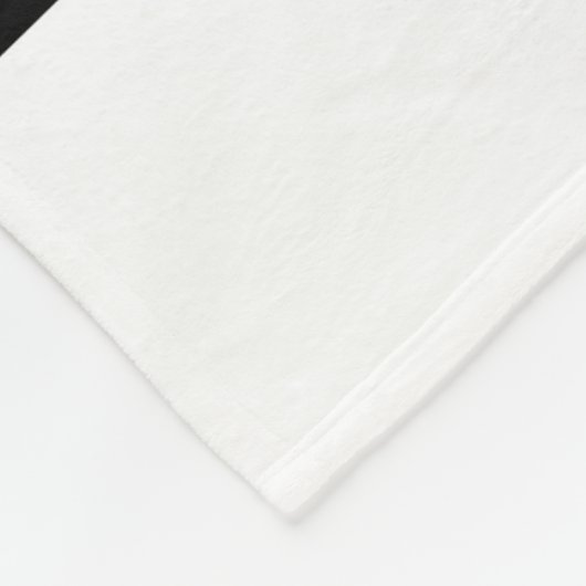 Ballerina Abstrakt Tanzen Lila / weiß / schwarz Fleecedecke (Ecke)