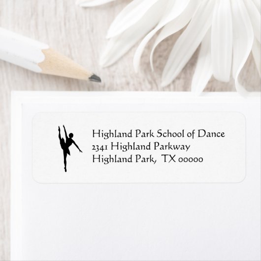 Ballerina Address Labels (Insitu)