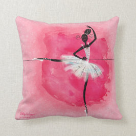Ballerina am Barre Kissen