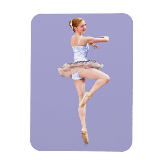 Ballerina Anpassbares Magnet (Vertikal)