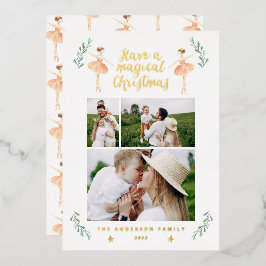 ballerina aqucolor 3 Foto folie Folien Feiertagskarte