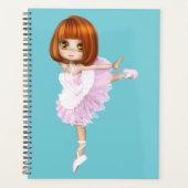 Ballerina auf Blue Planer (Vorderseite)