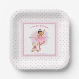 Ballerina Baby Pink Paper Teller