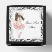 Ballerina Baby Shower Geschenkschachtel (Oben)
