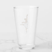 Ballerina Ballet Dancer Glas (Rückseite)