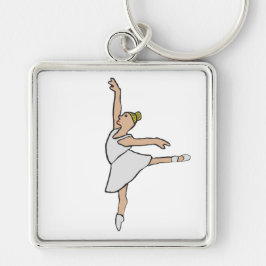 Ballerina Ballet Dancer Schlüsselanhänger