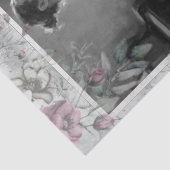 Ballerina Ballet Dancer Seidenpapier (Detail)