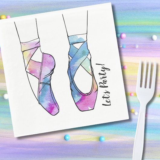 Ballerina Ballet Geburtstagsparty Serviette