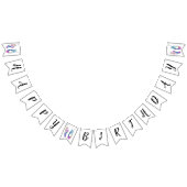 Ballerina Ballet Geburtstagsparty Wimpelkette (Alle)