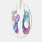 Ballerina Ballet Keramikornament (Links)
