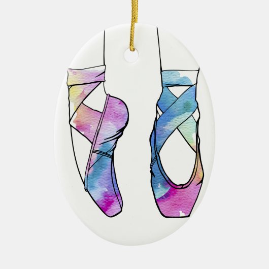 Ballerina Ballet Keramikornament (Vorne)