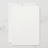 Ballerina Ballet Kinderdusche Einladung (Rückseite)