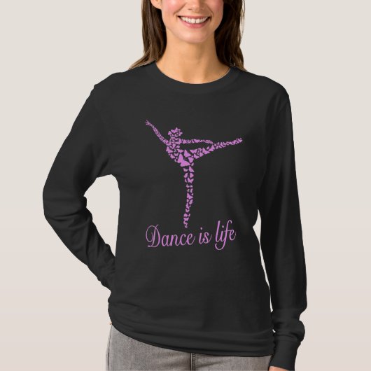 Ballerina Ballet T-Shirt (Vorderseite)