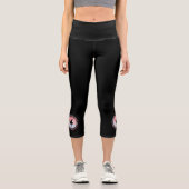 Ballerina Ballett Dancer - Mindset Values Capri Leggings (Vorderseite)